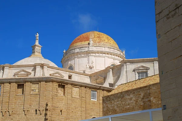 카디 즈, 스페인, 카디 스 대성당의 돔 — 스톡 사진