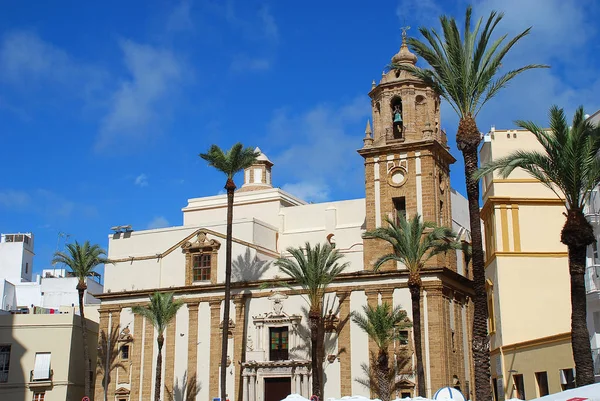 Igreja de São Tiago (em espanhol: Iglesia de Santiago), Cádiz, Espanha — Fotografia de Stock