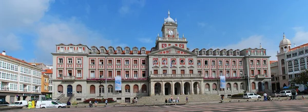 Ratusz w Ferrol, w prowincji Galicja, Hiszpania, hiszpański: Casa do Concell — Zdjęcie stockowe