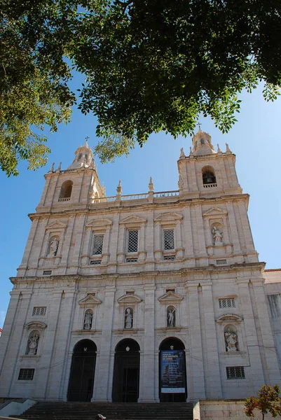 Церковь Святого Висенте в Фора, Лиссабон, Португалия — стоковое фото