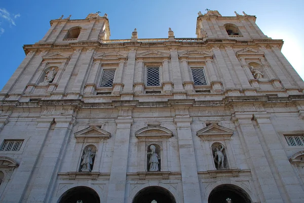 Kyrkan Sao Vicente av Fora, Lissabon, Portugal — Stockfoto