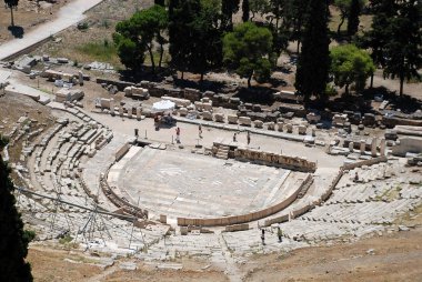 Dionysos tiyatro, Akropol, Atina, Yunanistan