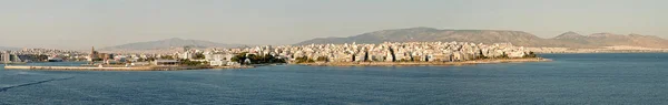 Vista panorámica del área metropolitana de Atenas Grecia — Foto de Stock