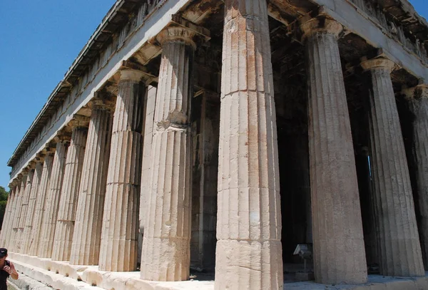 Il Tempio di Efesto o Efeso, Agorà di Atene, Grecia — Foto Stock