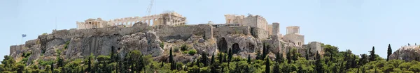 Panoramautsikt över Akropolis, Aten, Grekland — Stockfoto