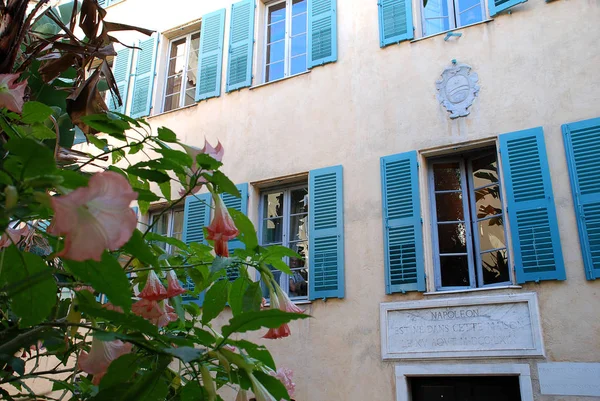 Ev ve sokak Napolyon Bonapart nerede doğdu, Ajaccio, Fransa