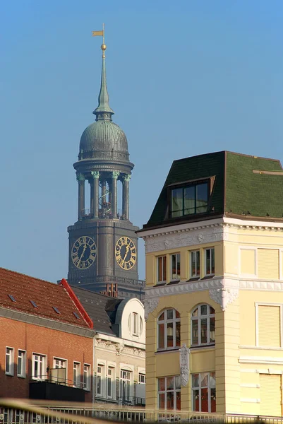 Kościół św. Michała w Hamburgu, Niemcy — Zdjęcie stockowe