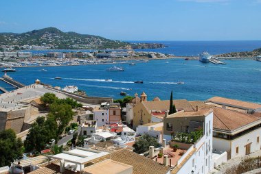 Ibiza, İspanya: Eski şehirden görünümüne bağlantı noktası
