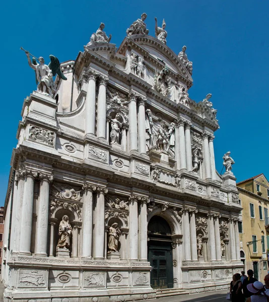 Veneza, Itália: Igreja de Santa Maria Zobenigo, distrito de San Marco — Fotografia de Stock