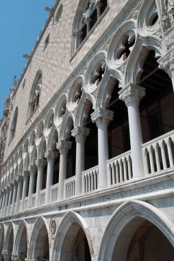 Venedik, İtalya: Beyaz Vali 'nin Sarayı' nın Beyaz Saray 'ının ön görüntüsü