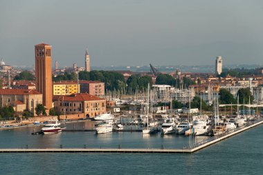 Venedik, İtalya: Sant 'Elena kilisesinin kulesi