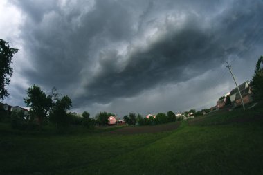 Fırtına köyü akşam.