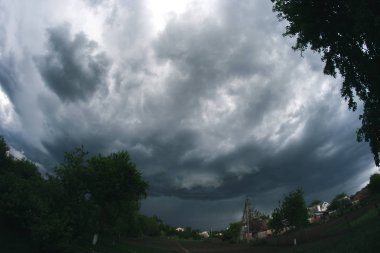 Fırtına köyü akşam.