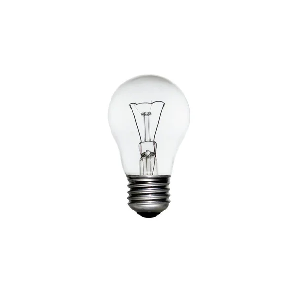 Light bulb on a white background isolate — Stock Photo, Image