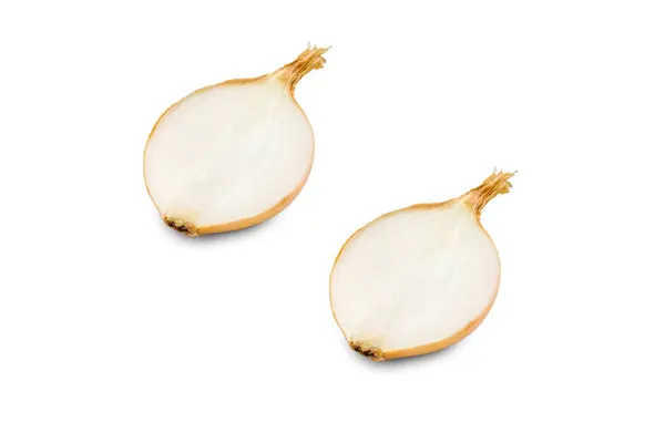 Φρέσκο κρεμμύδι απομονωμένο σε λευκό φόντο — Φωτογραφία Αρχείου