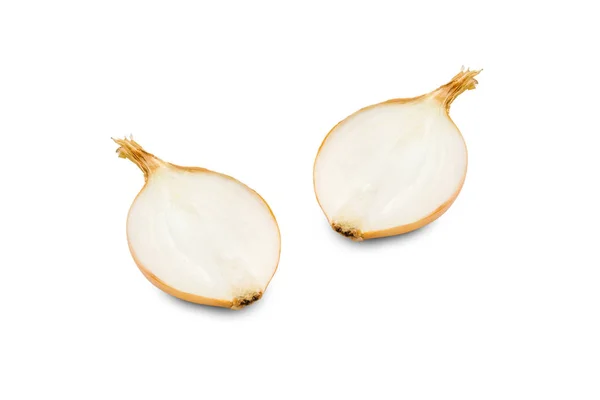 Fresh onion isolated on white background — Stock Photo, Image