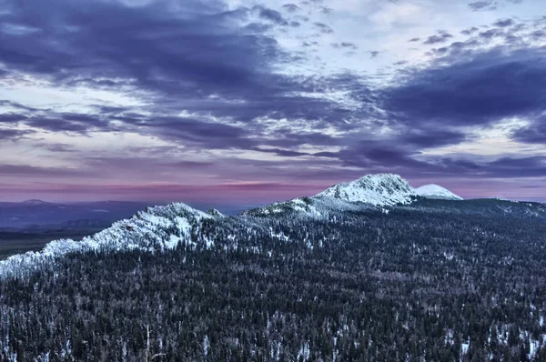 Urál hegység, Taganay, Sunset — Stock Fotó