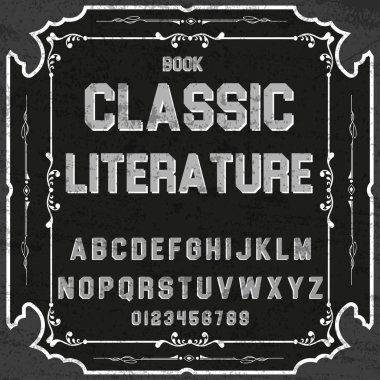 Yazı tipi komut dosyası yazı tipi klasik edebiyat vintage komut dosyası yazı tipi-vektör yazı Etiketler ve herhangi bir türü designs.jpg