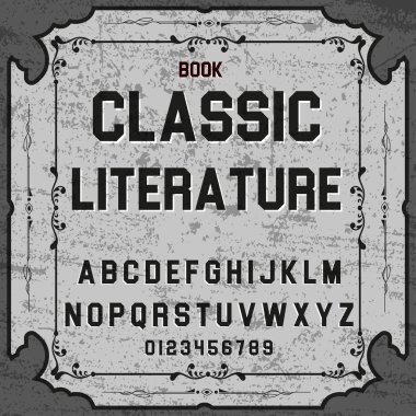 Yazı tipi komut dosyası yazı tipi klasik edebiyat vintage komut dosyası yazı tipi-vektör yazı Etiketler ve herhangi bir türü designs.jpg