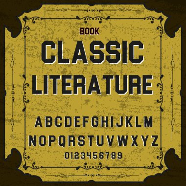 Yazı tipi komut dosyası yazı tipi klasik edebiyat vintage komut dosyası yazı tipi-vektör yazı Etiketler ve herhangi bir türü designs.jpg