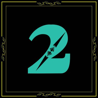 ONT alfabe yazı vektör