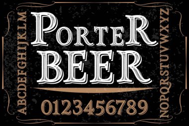 Vintage yazı tipi el işi vektör komut dosyası alfabesi, el yazısıyla yazılmış tasarım, fırça, retro, eski tarzı tasarım, mektuplar, vintage, etiketleri, illüstrasyon, grunge, grafik, afiş