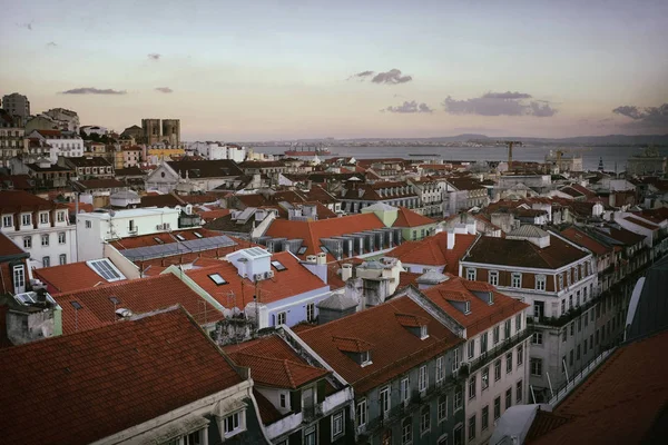 Vecchia Lisbona centro — Foto Stock