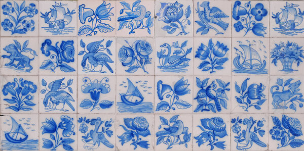 Typical old Portuguese tiles