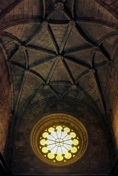 Jeronimos 수도원의 내부 세부 사항 — 스톡 사진