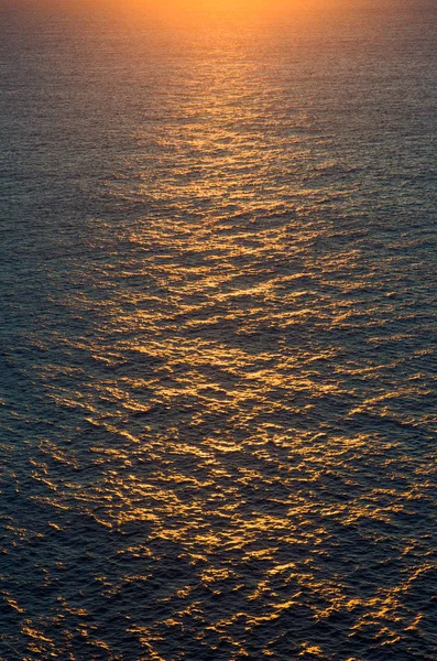 Bel tramonto paesaggio marino — Foto Stock