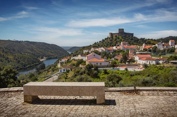 Paisaje del pueblo de Belver — Foto de Stock