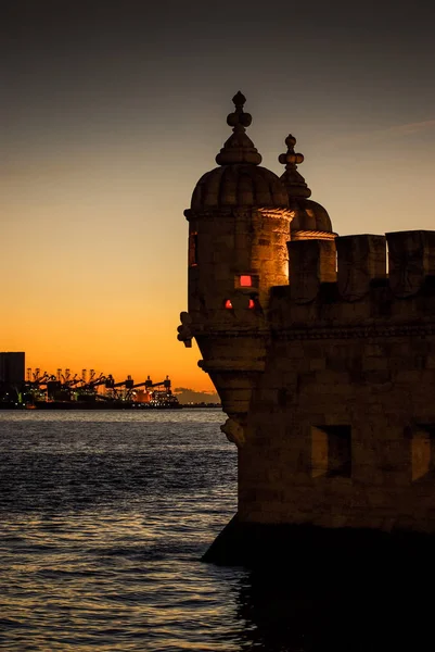 Belem Tower on river Tagus — Stock Photo, Image