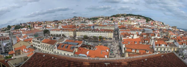 Centro da cidade velha de Lisboa — Fotografia de Stock