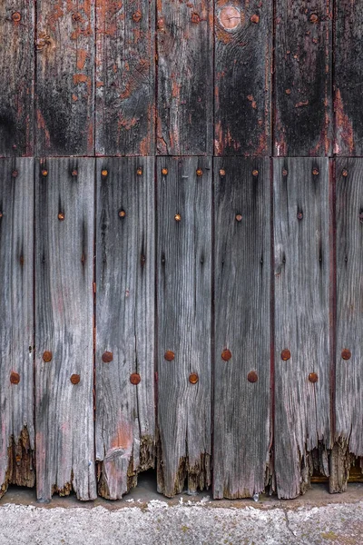 Textured wooden door — Stock Photo, Image