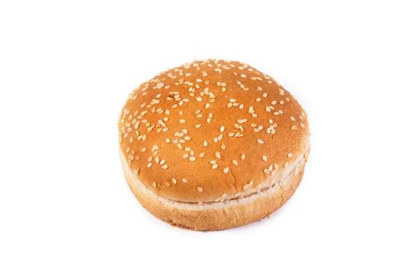 Hamburgare bröd med sesamfrön — Stockfoto