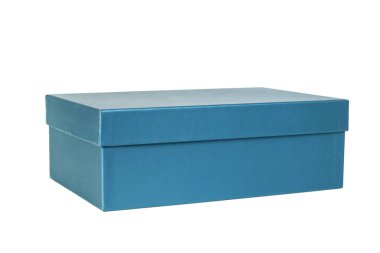 Ayakkabı için mavi karton kutu