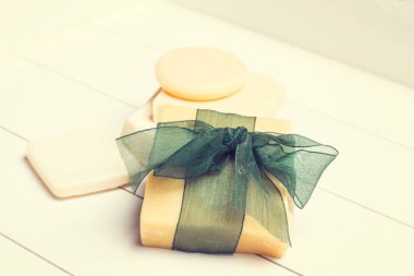 Aromaterapi için el yapımı Sabun