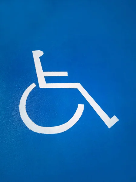 Disability Sign Parkings — Stock Photo, Image