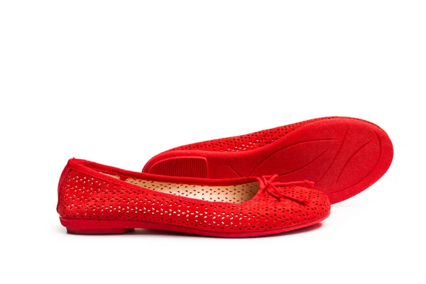 Een Paar Rode Schoenen — Stockfoto