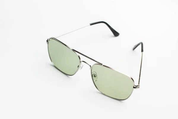 Metal Fashion Pilot Sunglasses — Stock Photo, Image
