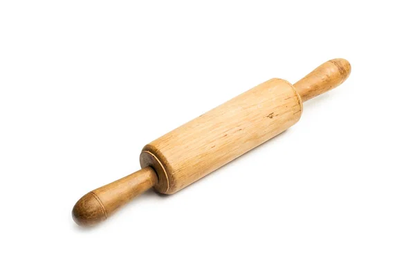 Wooden Rolling Pin Isolated View — Stock Photo, Image