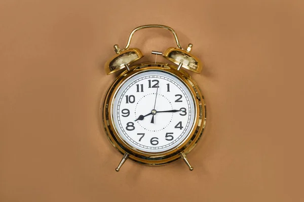 Relógio Alarme Velho Fundo Marrom Fotos, Old Alarm Clock