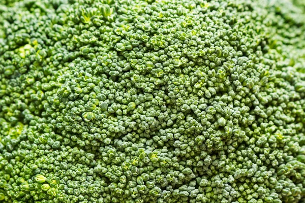 Textura Brócolis Uma Visão Perto — Fotografia de Stock
