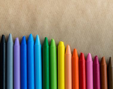 Arka plan boya kalemi ile