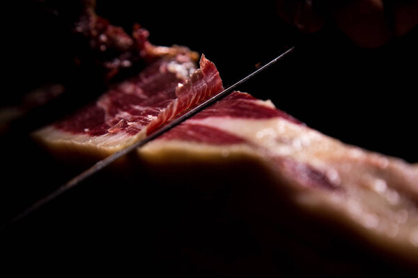 Iberian ham cutter