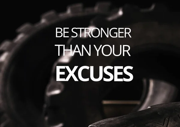 Fitness motivációs idézetek jobb edzés — Stock Fotó