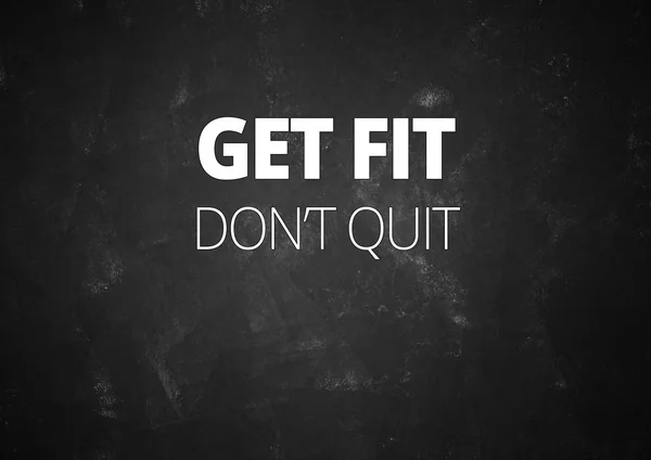 Fitness-Motivation — Stockfoto