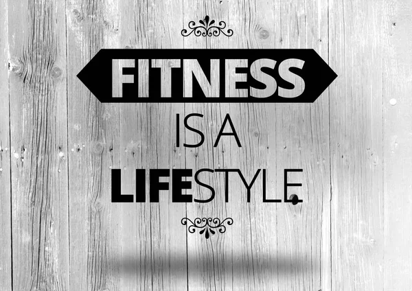 Fitness-Motivation — Stockfoto