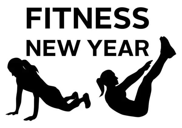 Frohe Fitness Weihnachten Für Ihr Besseres Training — Stockfoto