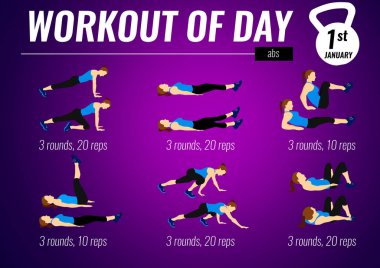 Daha iyi idman yapmanız için 1 Ocak fitness motivasyonu